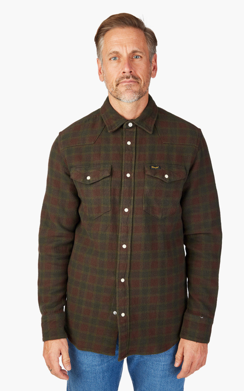 Wrangler L/S Western Shirt Dahlia