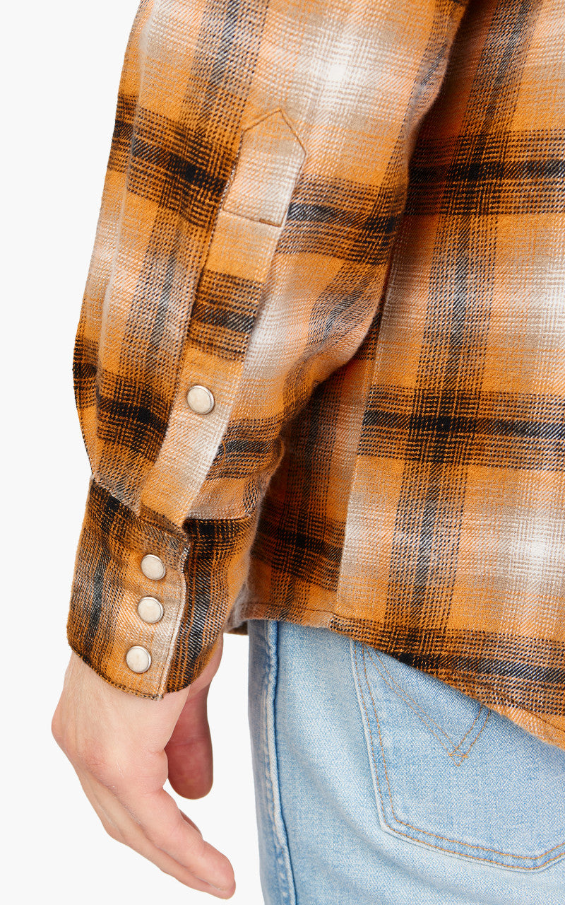 Wrangler L/S Western Shirt Golden Oak