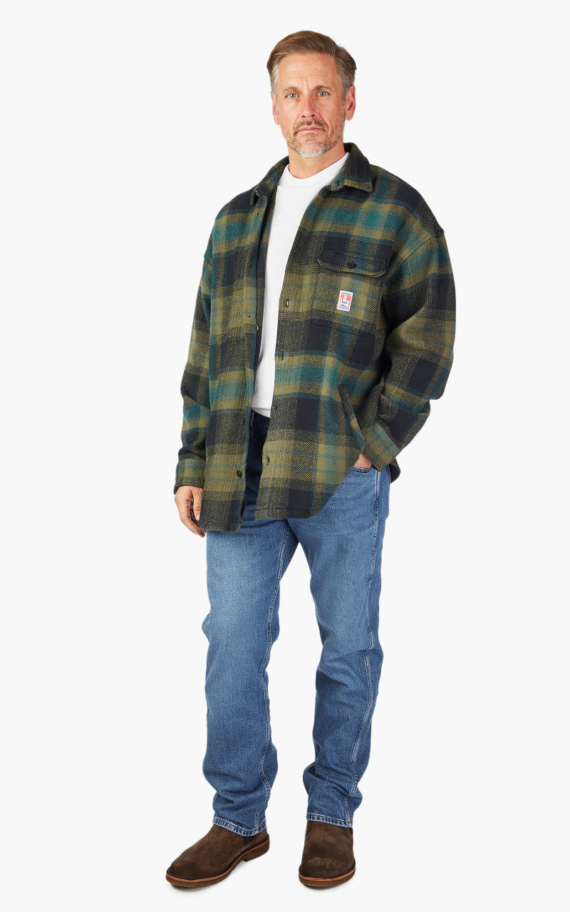 Wrangler Overshirt Ölgrün