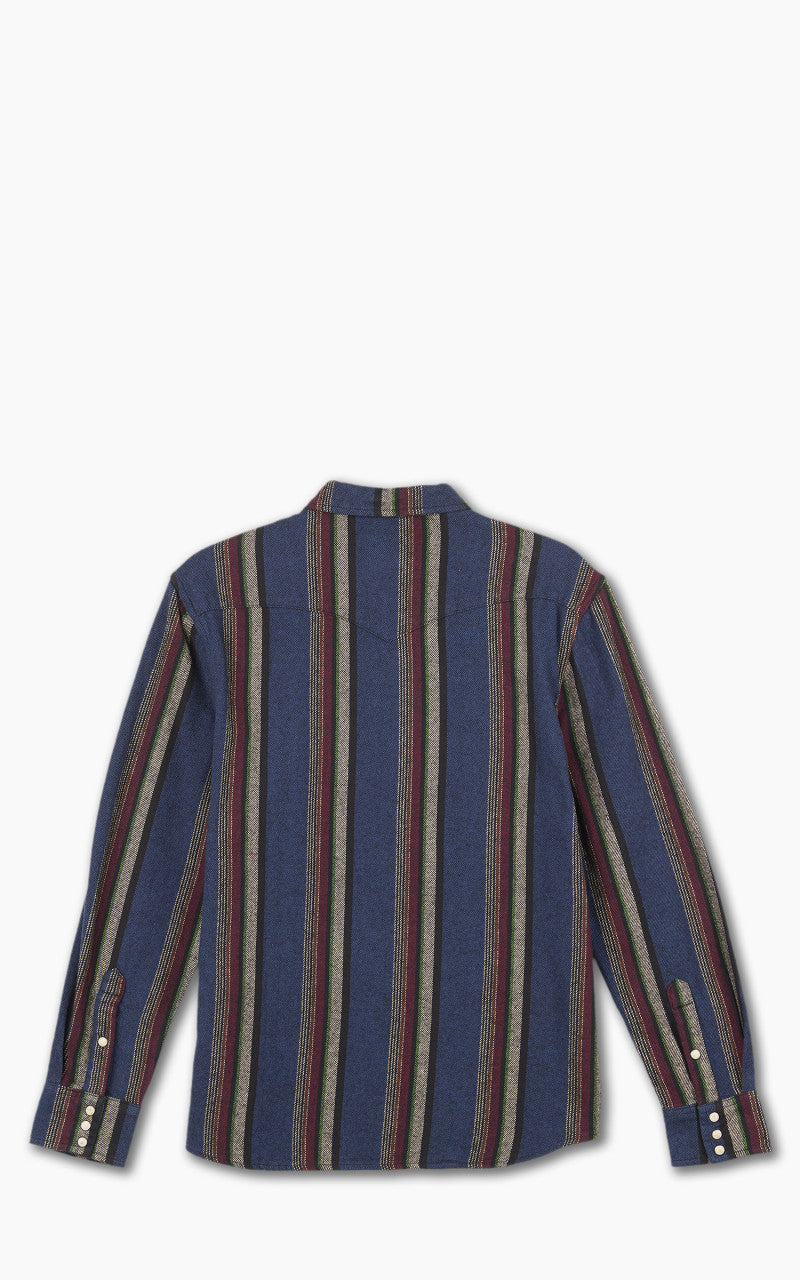 Wrangler L/S Westernhemd Navy