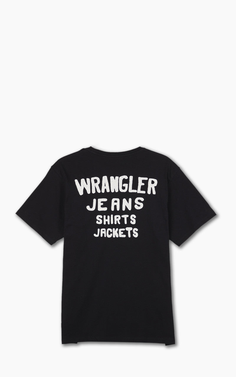 Wrangler Branded Tee Black