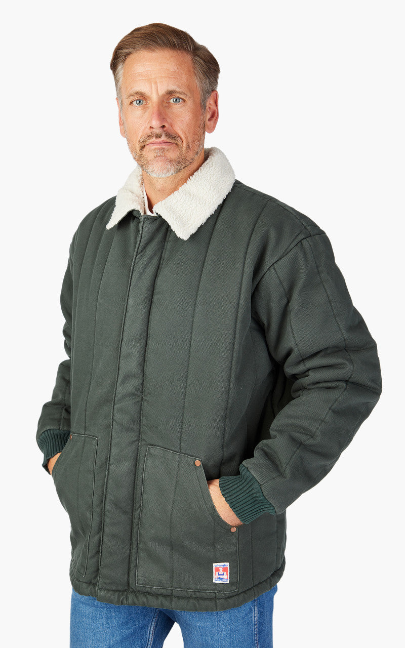 Wrangler Down Jacket Deep Teal Green