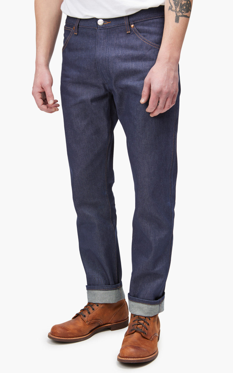 Wrangler Icons 11MWZ Western Slim Jeans Neues Indigo