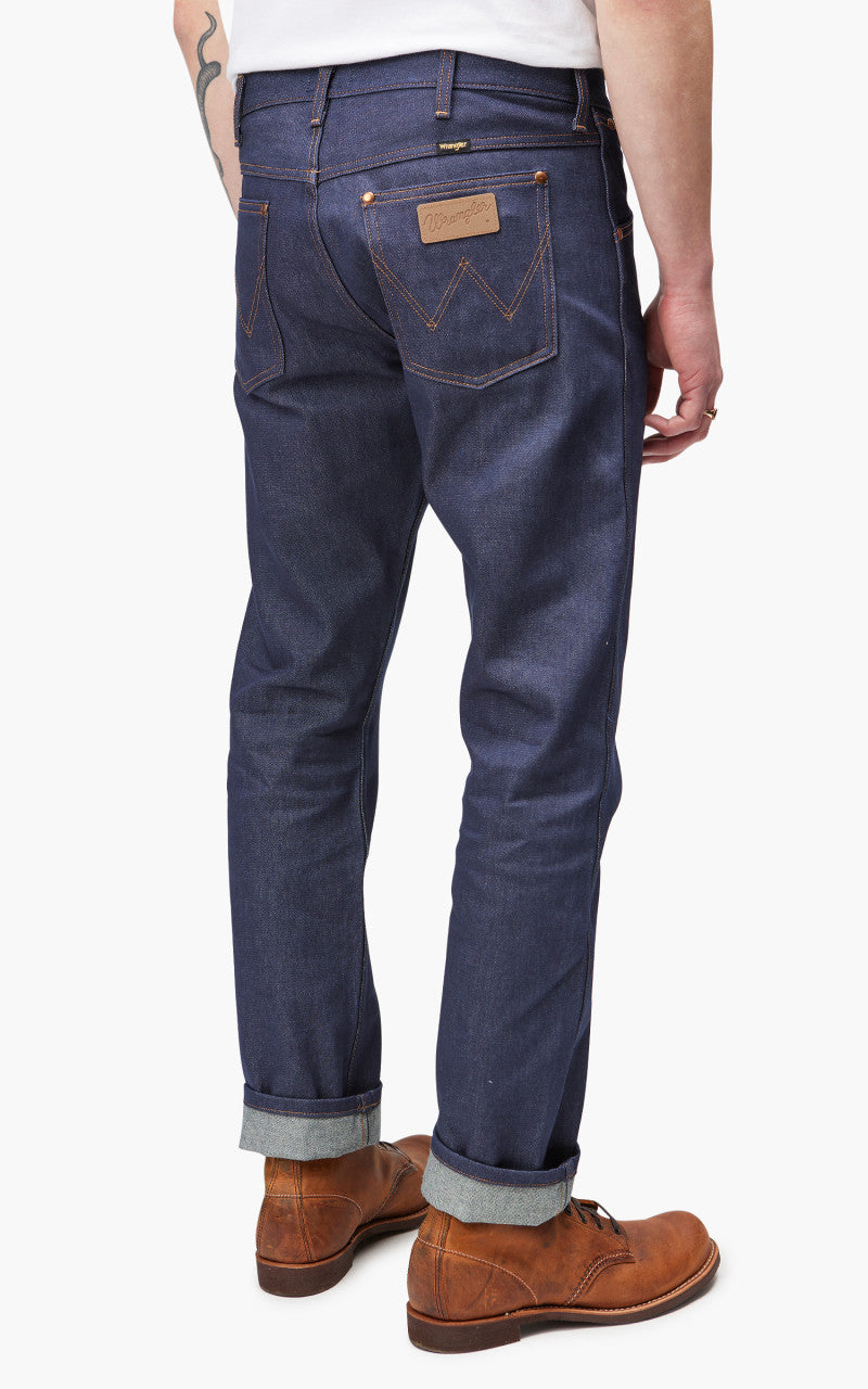 Wrangler Icons 11MWZ Western Slim Jeans Neues Indigo