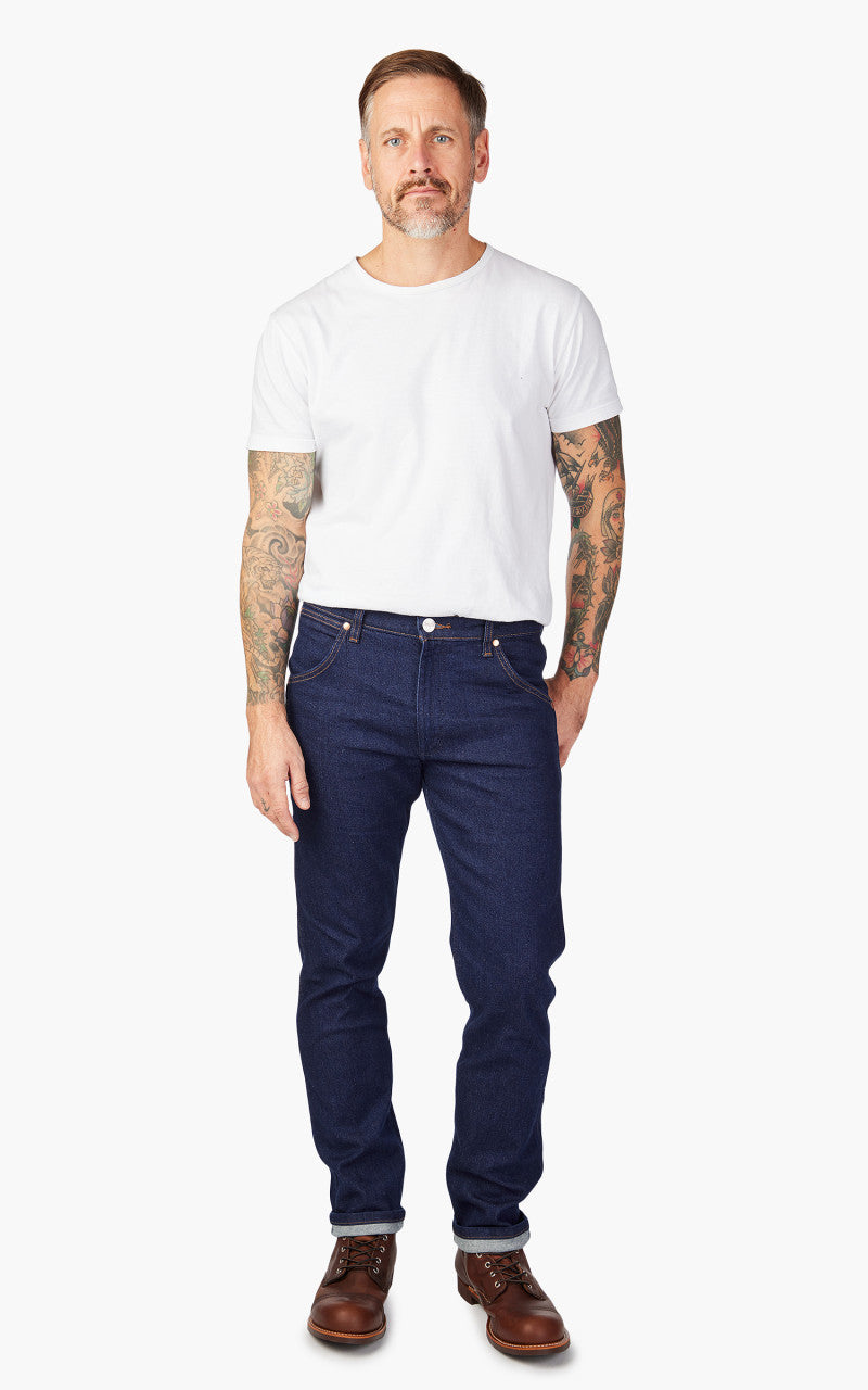 Wrangler Icons 11MWZ Western Slim Jeans Rinse