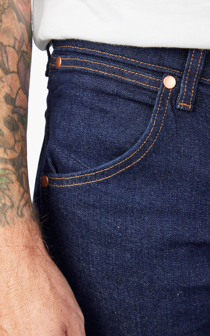 Wrangler Icons 11MWZ Western Slim Jeans Rinse