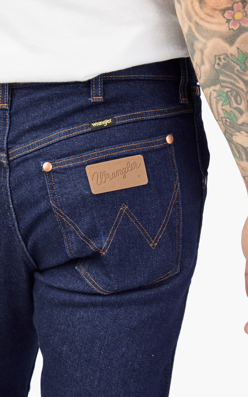 Wrangler Icons 11MWZ Western Slim Jeans Rinse