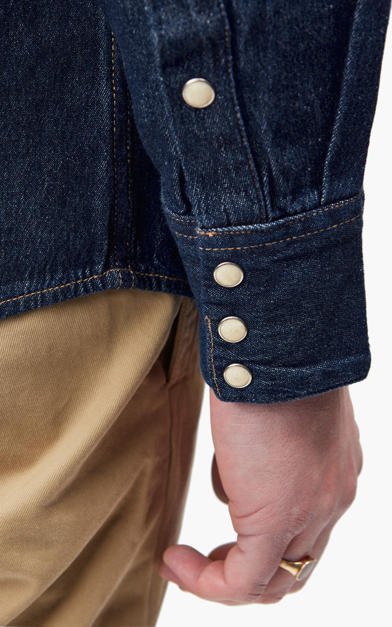 Wrangler Icons 27MW Western Shirt 1 New Indigo