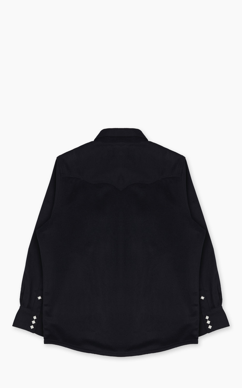 Wrangler Blue Bell Regular Wool Western Shirt Dark Navy