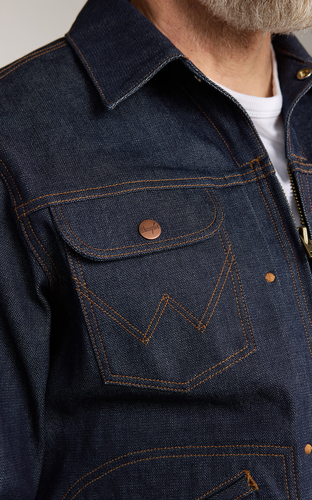Wrangler Blue Bell Regular 11MJZ Jacket Indigo Raw
