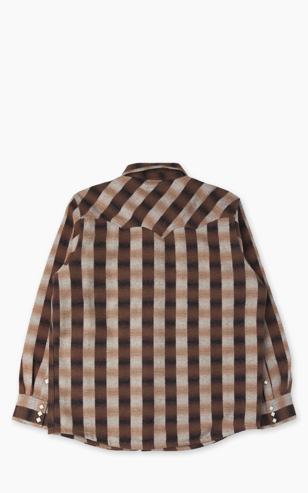 Wrangler Blue Bell Regular Wool Western Shirt Ombre