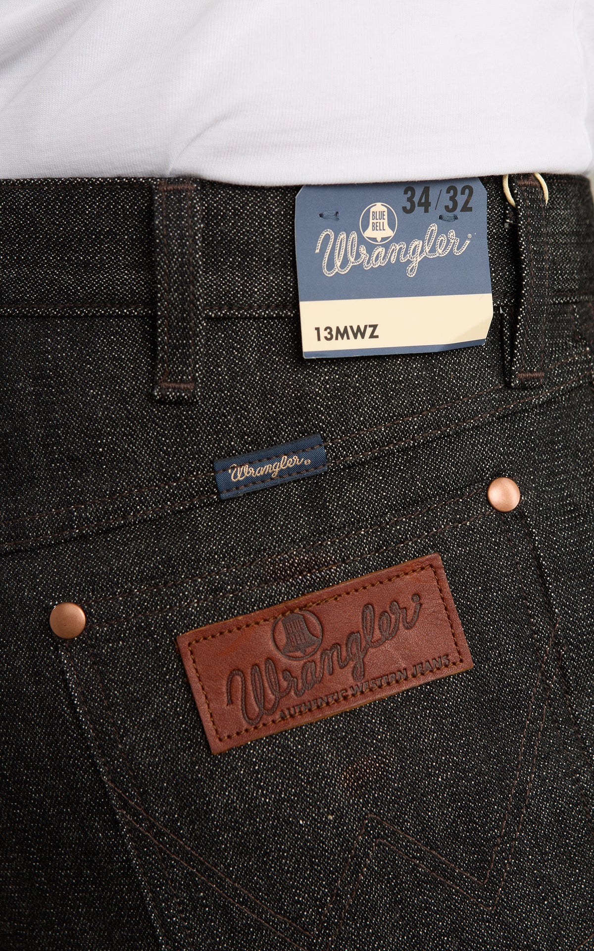 Wrangler Blue Bell 13MWZ Original Cowboy Cut Jean Black Raw