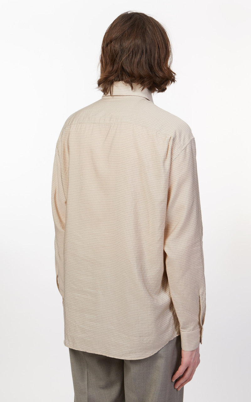 Lemaire Regular Collar L/S Shirt Nude