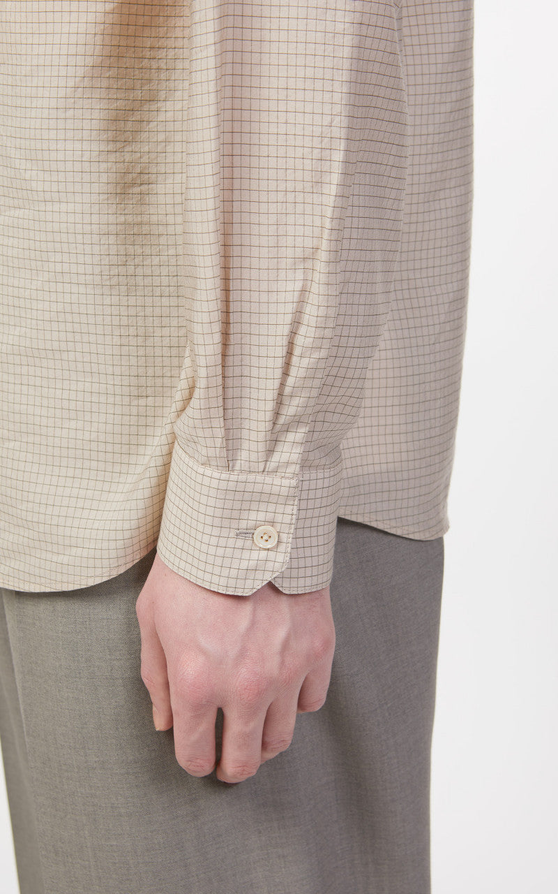 Lemaire Regular Collar L/S Shirt Nude