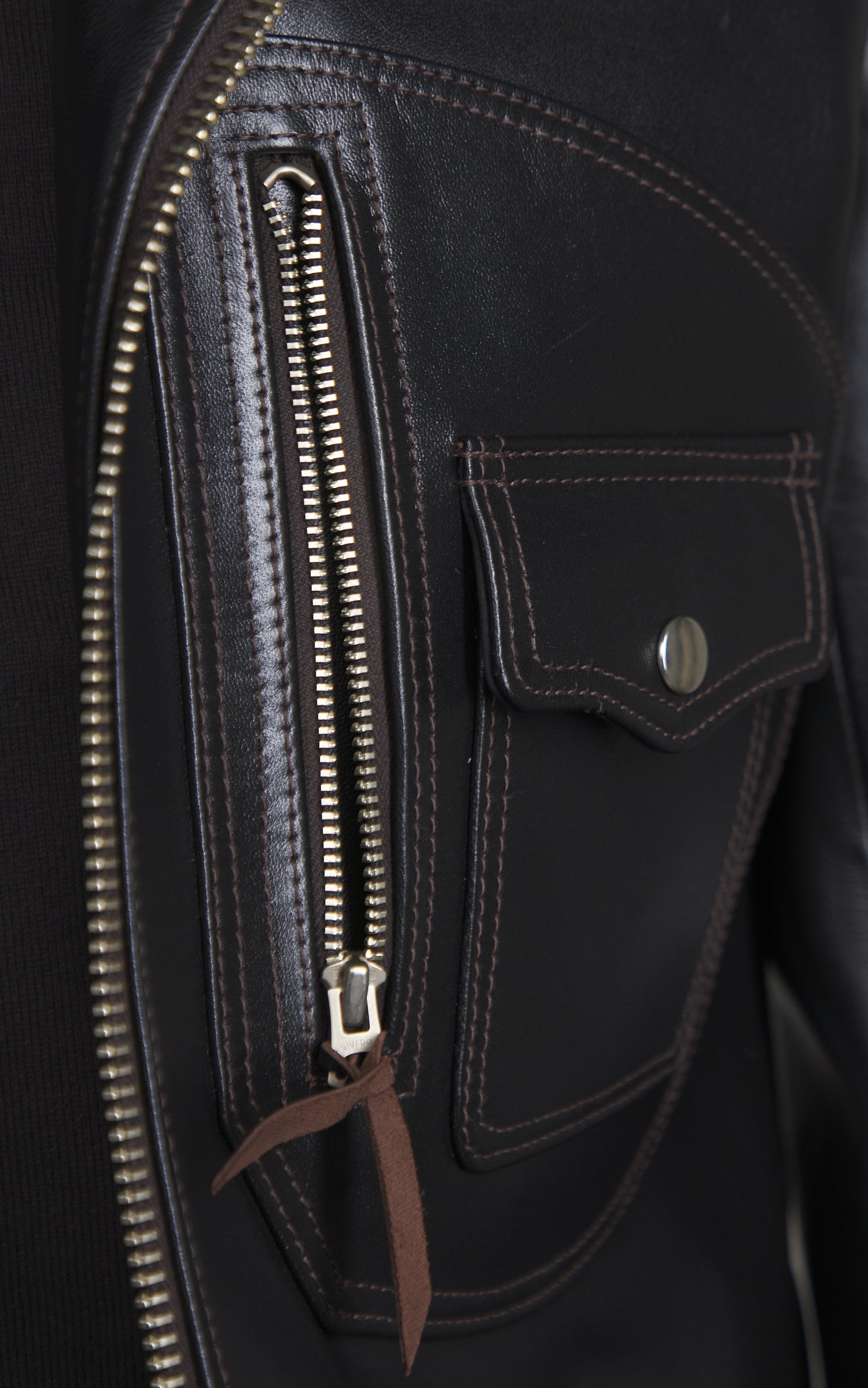 Y'2 Leather HR-55 Horsehide Leather Vintage D-Pocket Double Rider Jacket