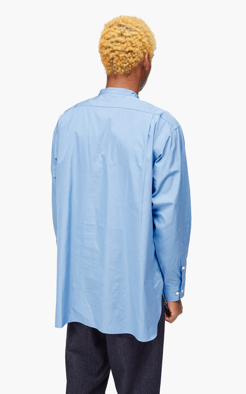 YLÈVE Cotton Broad Shirt Sax Blue
