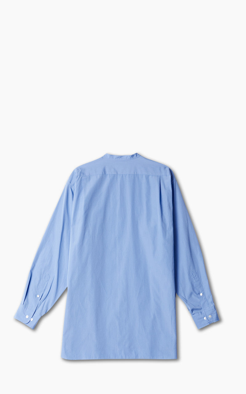 YLÈVE Cotton Broad Shirt Sax Blue