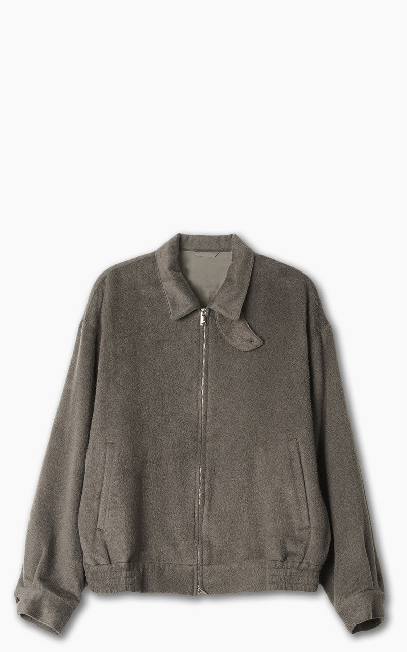 Yoke Cotton Yak Zip Blouson Greige