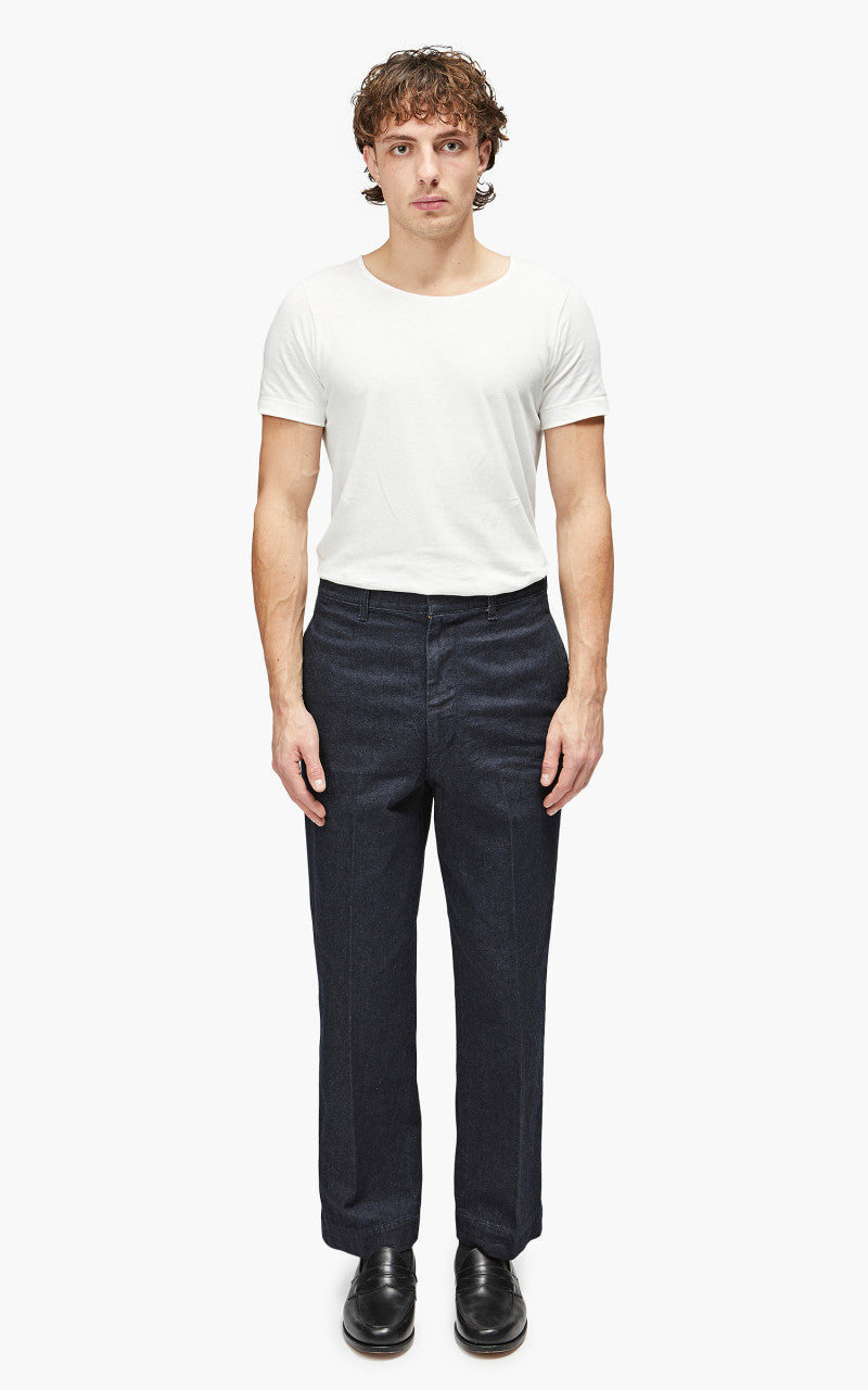 YLÈVE 13.5oz Denim Trousers Indigo