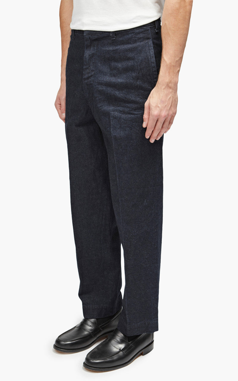 YLÈVE 13.5oz Denim Trousers Indigo