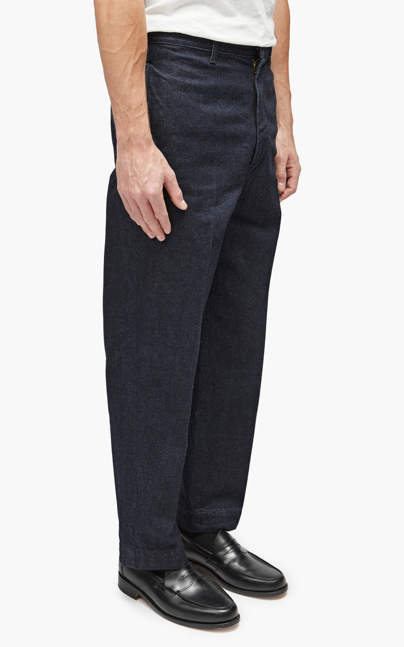 YLÈVE 13.5oz Denim Trousers Indigo