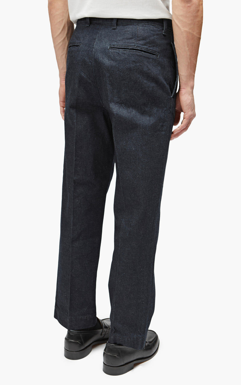 YLÈVE 13.5oz Denim Trousers Indigo
