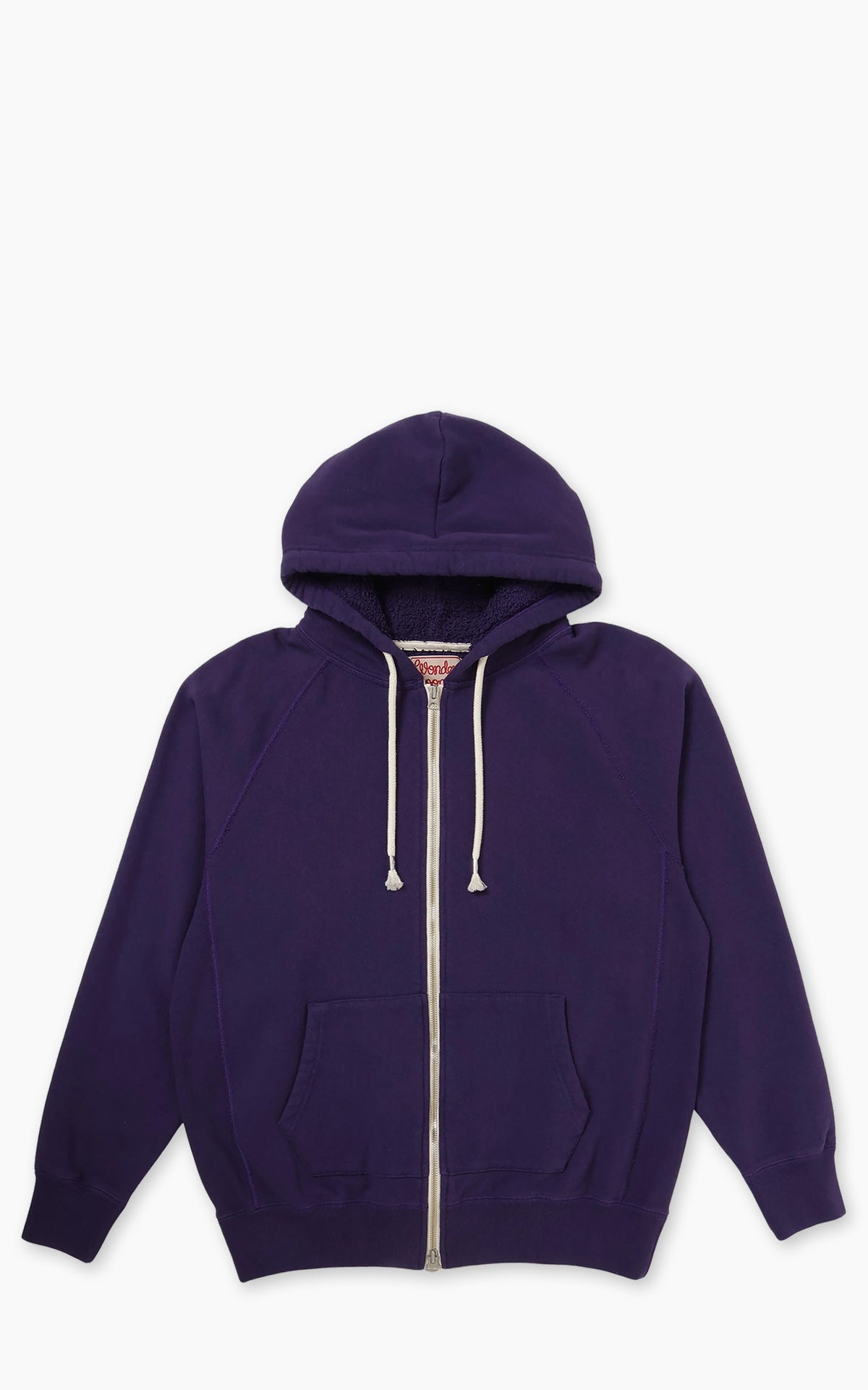 Wonder Looper Zip Hoodie Super Looper French Terry Purple