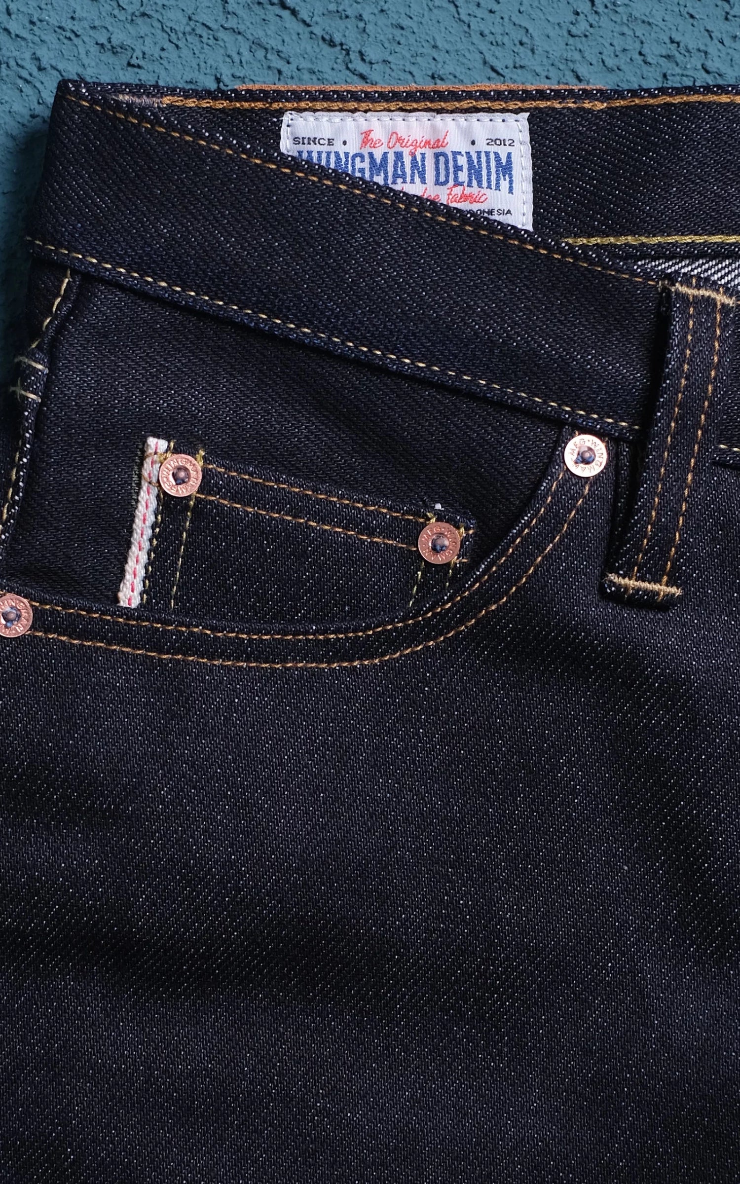 Wingman Denim Zero Zeke Jeans Indigo 22oz