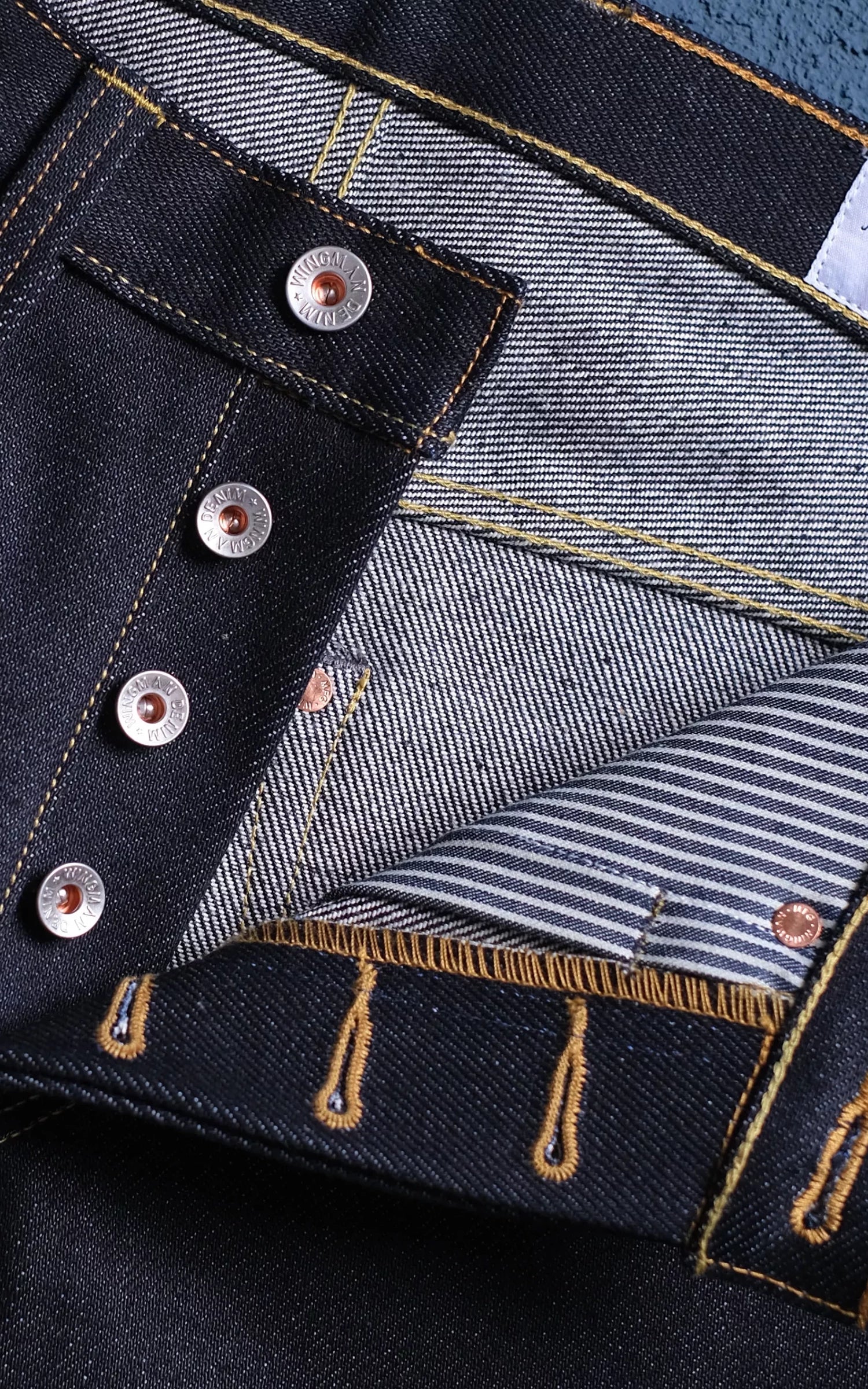 Wingman Denim Zero Zeke Jeans Indigo 22oz