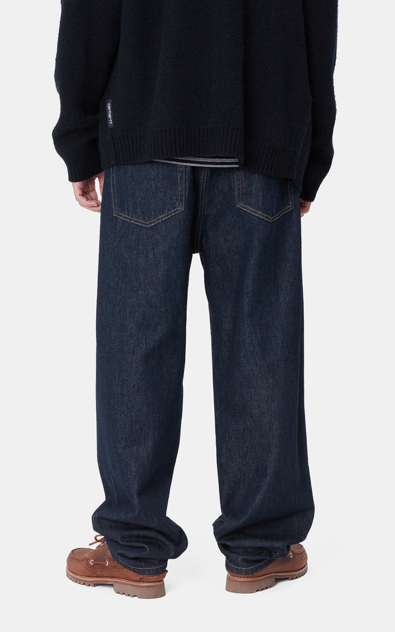 Carhartt WIP Aaron Pant Smith Denim Rinsed Blue