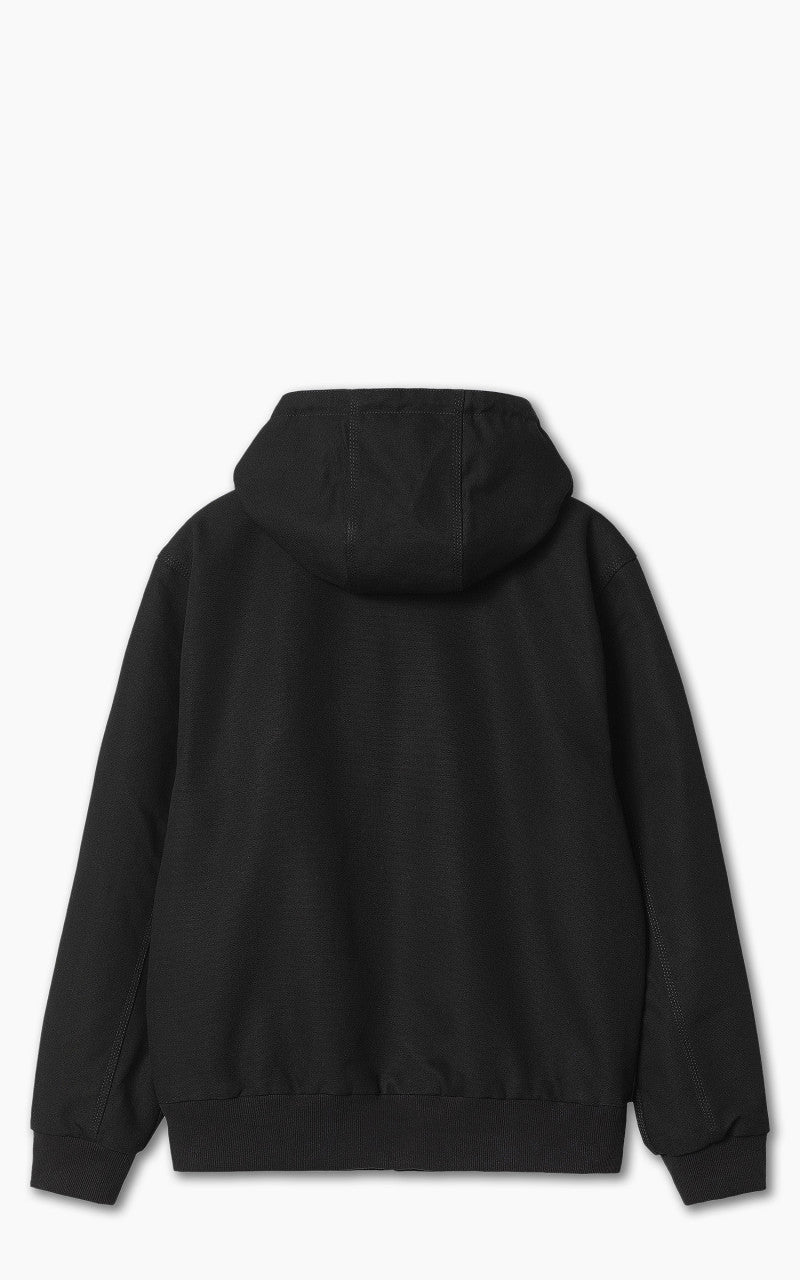 Carhartt WIP Active Jacket Dearborn Canvas Black Rinsed