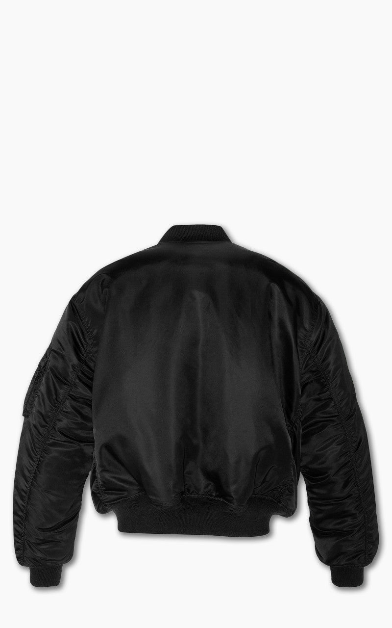 Schott NYC Airforce 90s Fit MA-1 Bomber Jacket Black