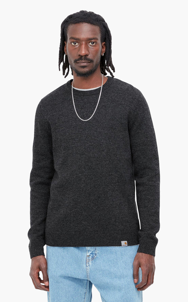 Carhartt WIP Allen Sweater Black Heather