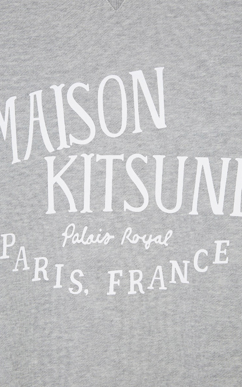 Maison Kitsuné Palais Royal Classic Sweatshirt Grey Melange