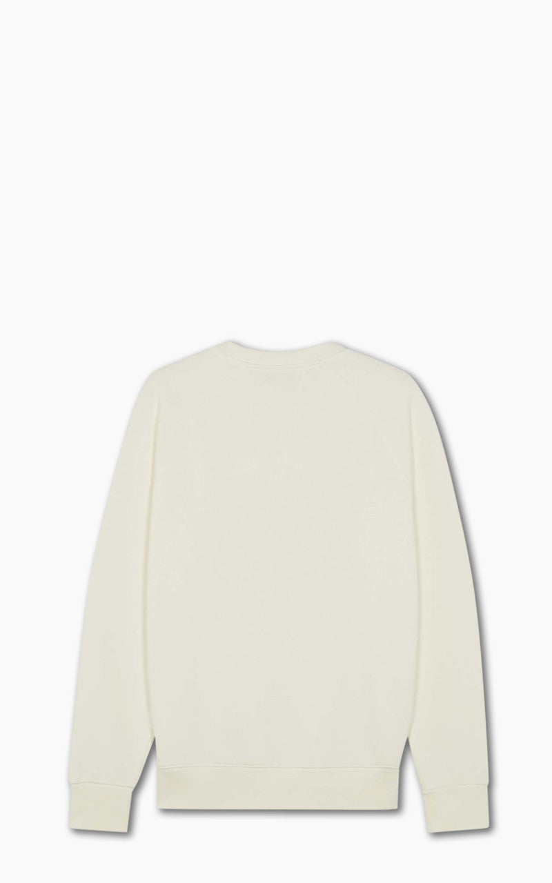 Maison Kitsuné Sweatshirt Fox Head Patch Ecru