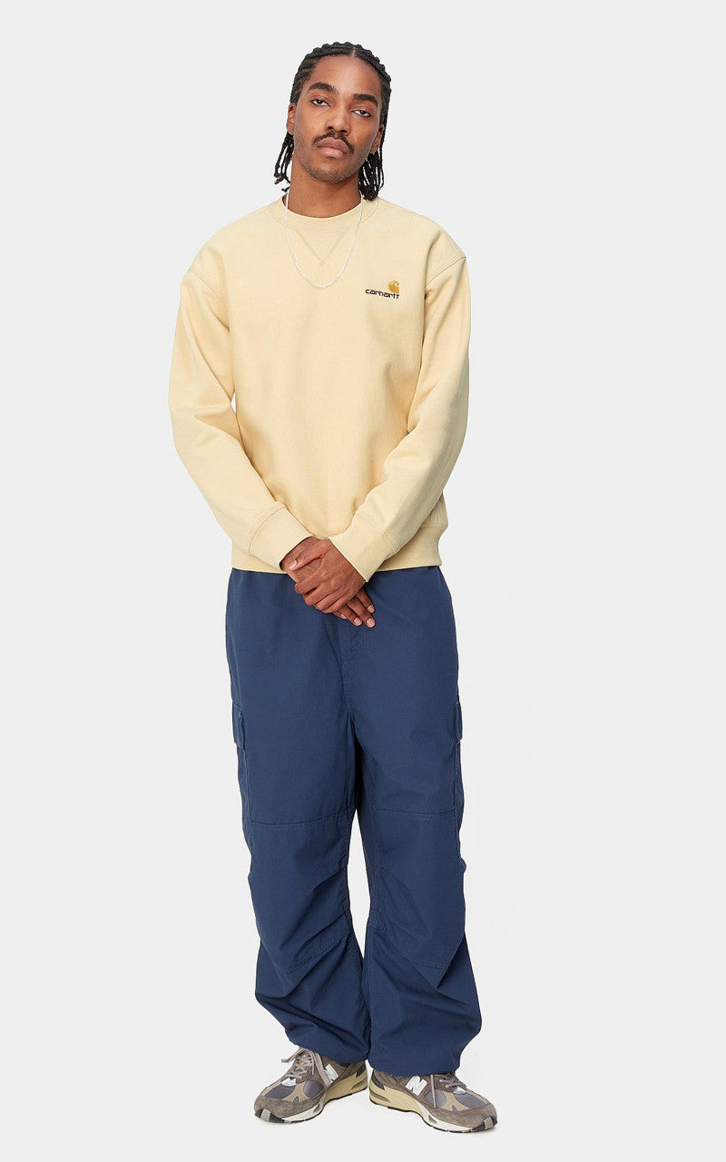 Carhartt WIP American Script Sweatshirt Rattan