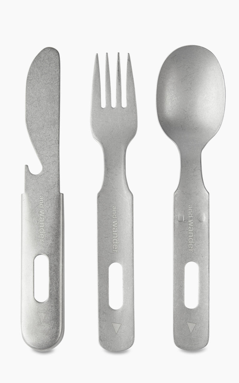 and wander Cutlery Set Silver