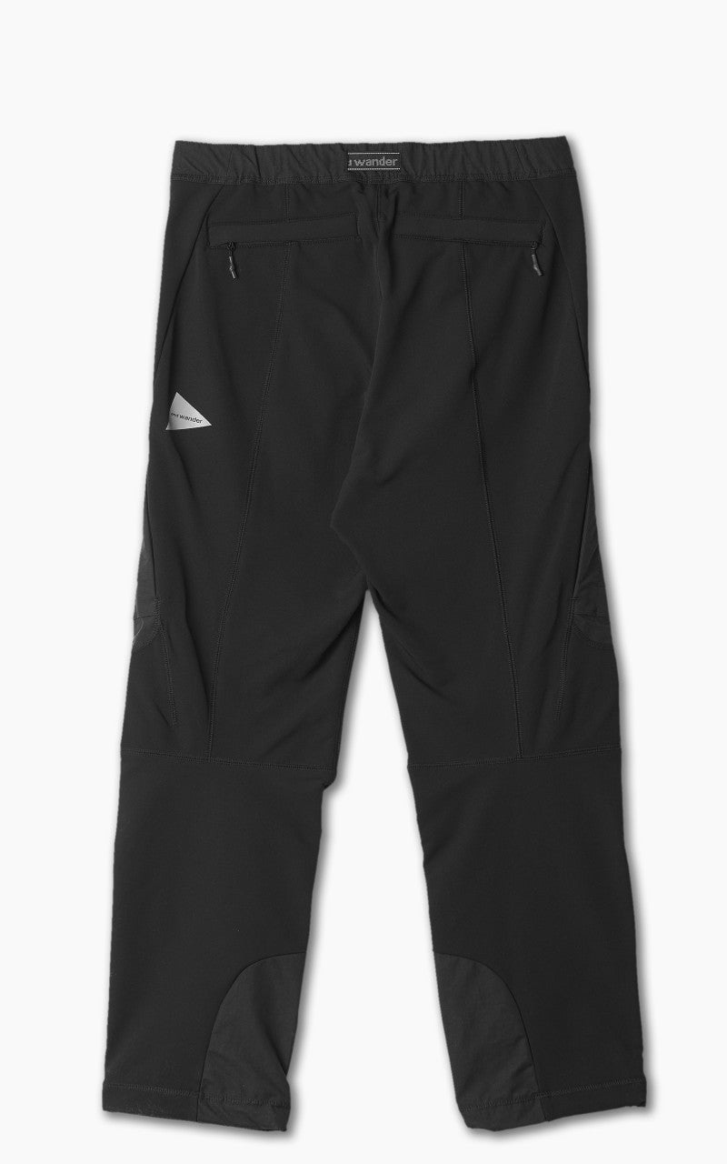 and wander Stretch Shell Pants Black