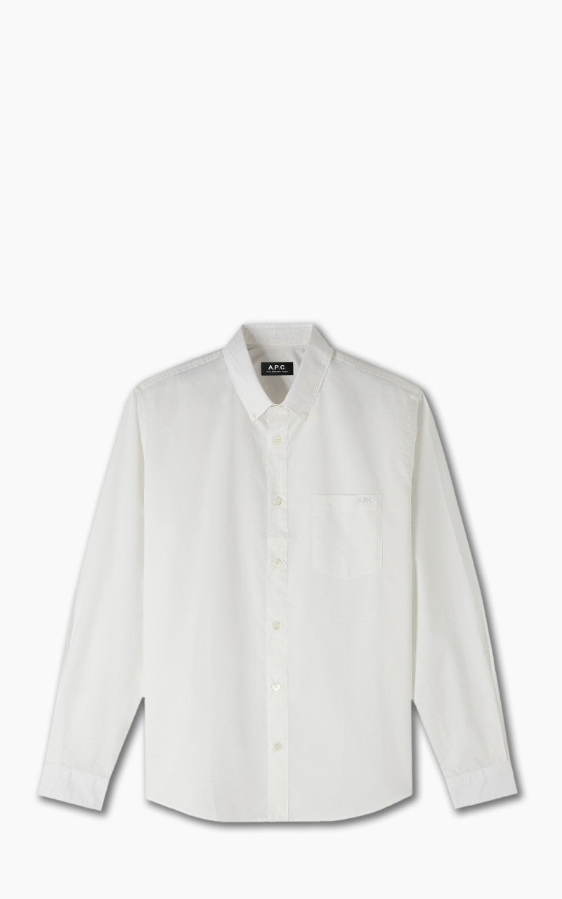 A.P.C. Chemise Edouard Shirt White