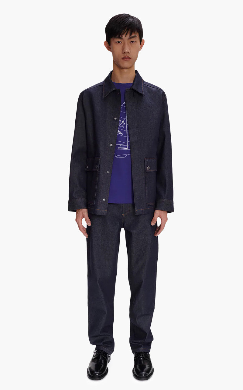 A.P.C. Veste Enzo Indigo