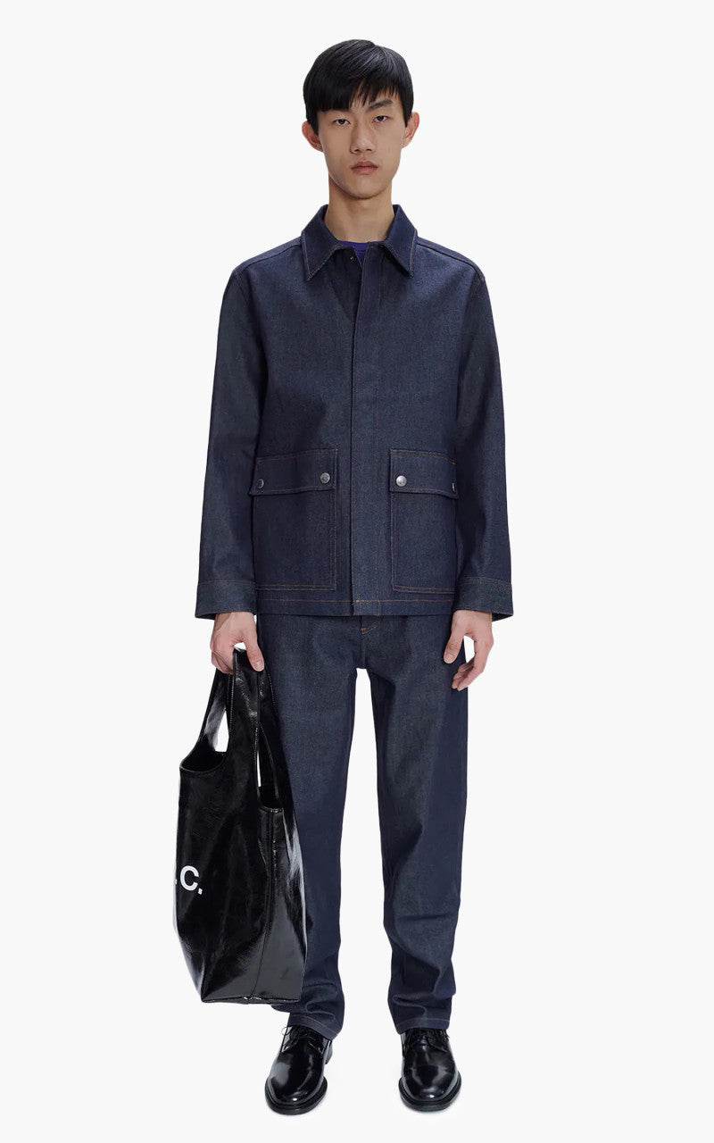 A.P.C. Veste Enzo Indigo