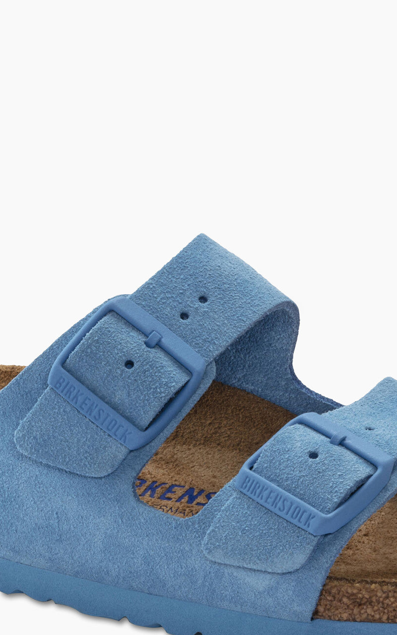 Birkenstock Arizona Soft Footbed Suede Sky Blue