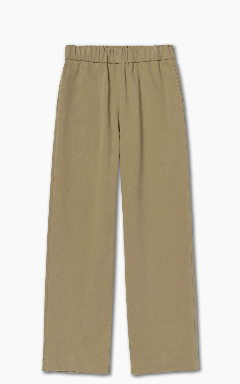 Auralee Washed Heavy Chino Easy Pants Light Brown