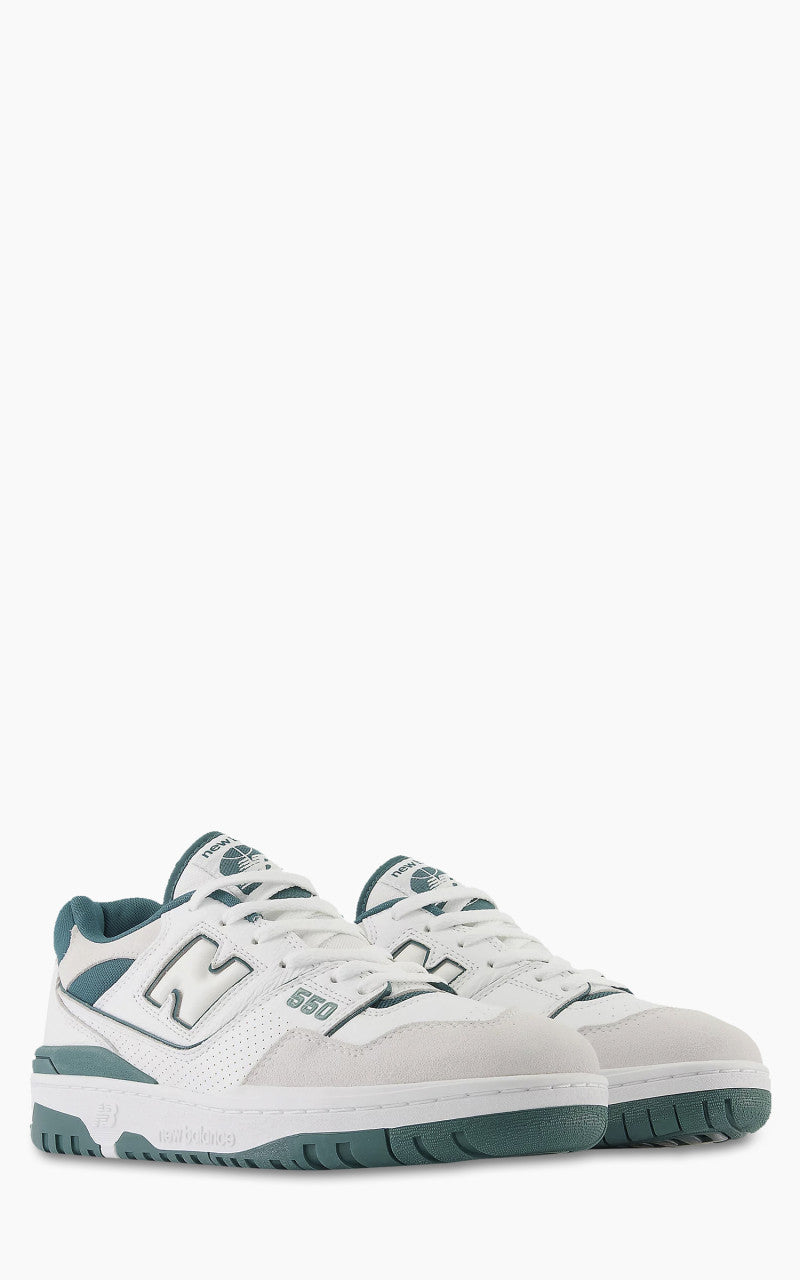 New Balance BB550 STA White/Vintage Teal