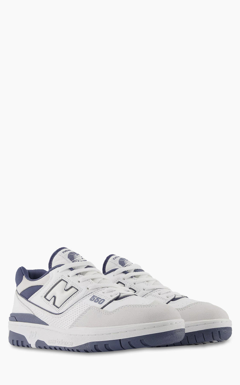 New Balance BB550 STG White/Vintage Indigo