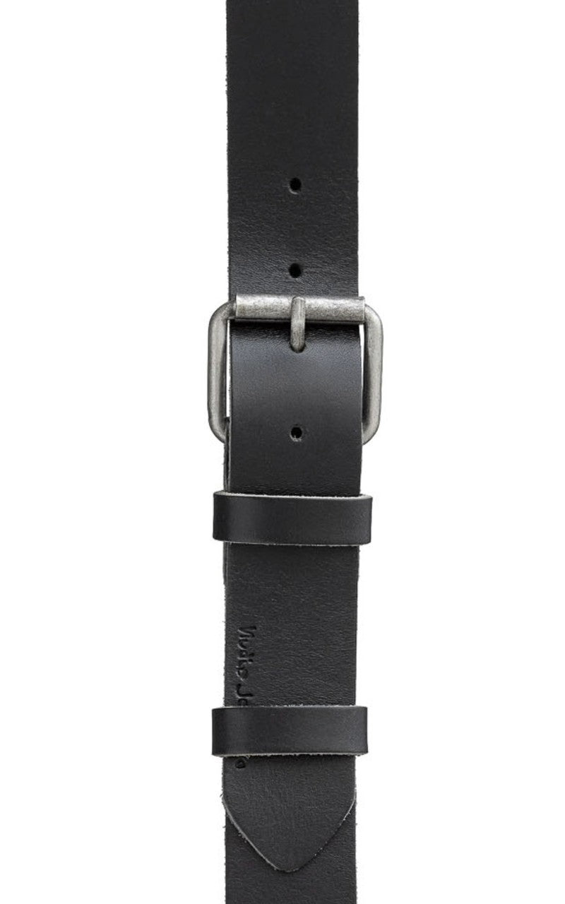 Nudie Jeans Pedersson Leather Belt Black