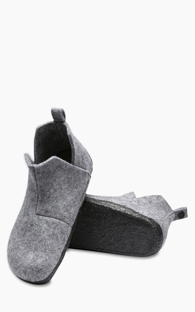 Birkenstock Andermatt Wool Felt Light Gray