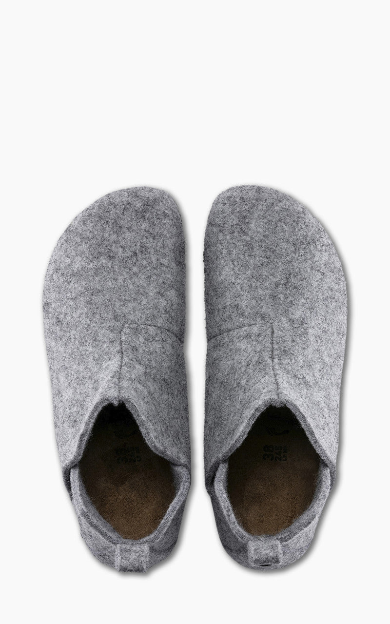 Birkenstock Andermatt Wool Felt Light Gray