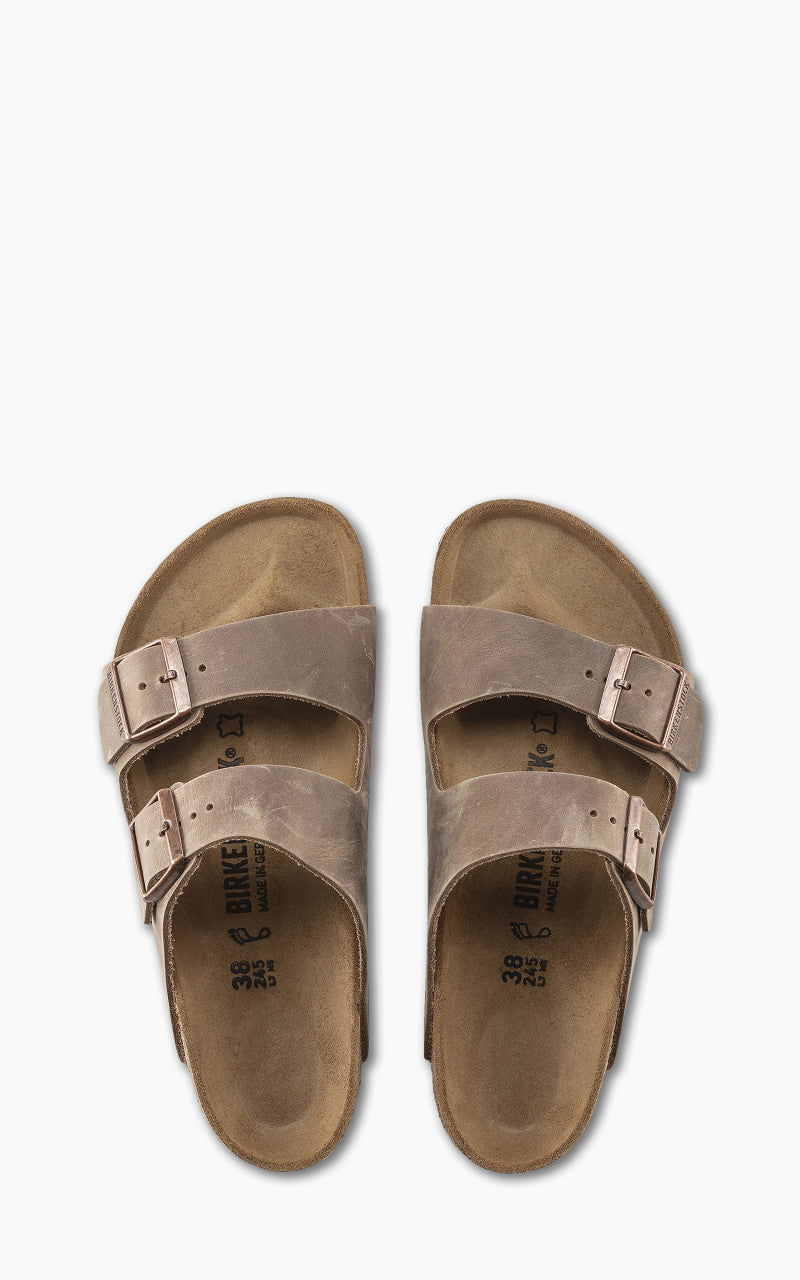 Birkenstock Arizona Oiled Leather Tabacco Brown