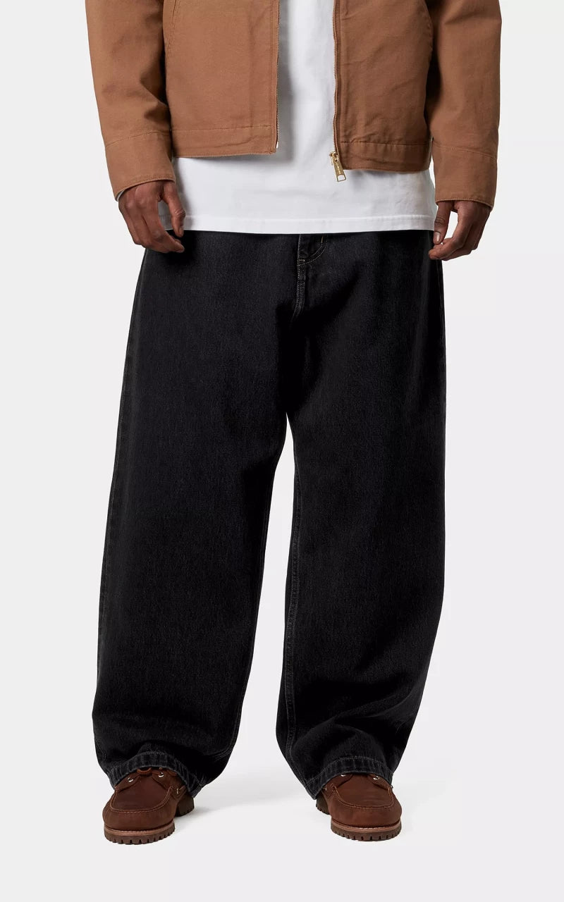 Carhartt WIP Brandon Pant Smith Denim Stone Washed Black